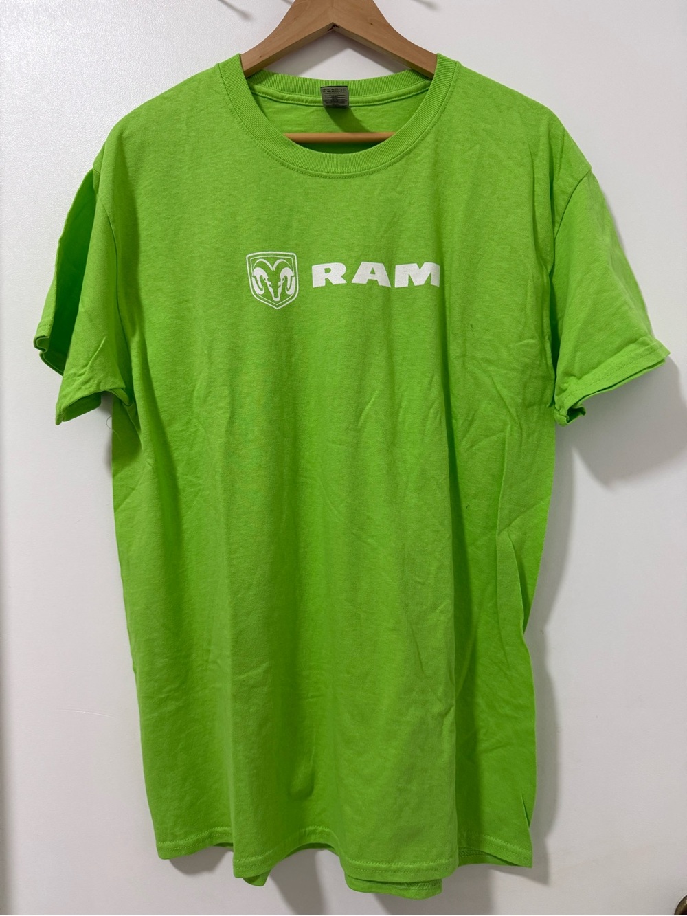 RAM Graphic Logo Tee - Lime Green